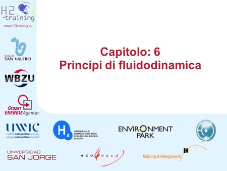 Capitolo: 6 Principi di fluidodinamica