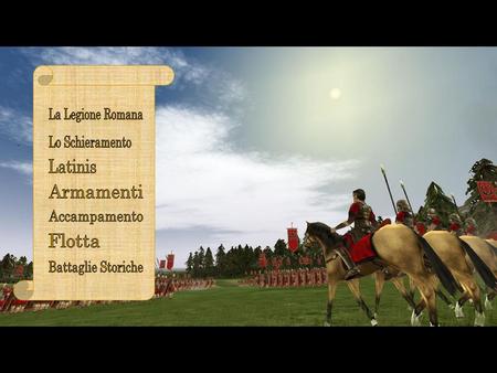 La Legione Romana Lo Schieramento Latinis Armamenti Accampamento