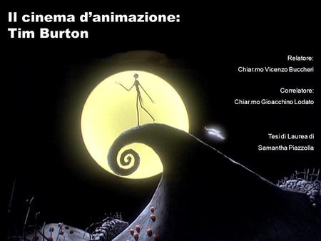 Il cinema d’animazione: Tim Burton