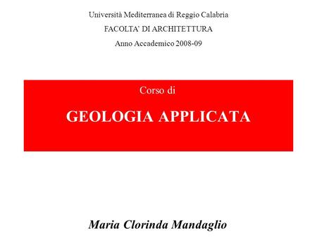 Maria Clorinda Mandaglio