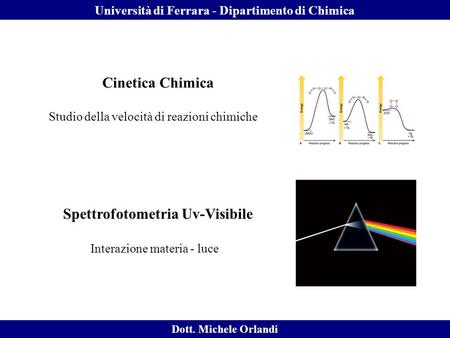 Università di Ferrara - Dipartimento di Chimica