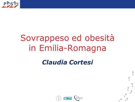 Sovrappeso ed obesità in Emilia-Romagna