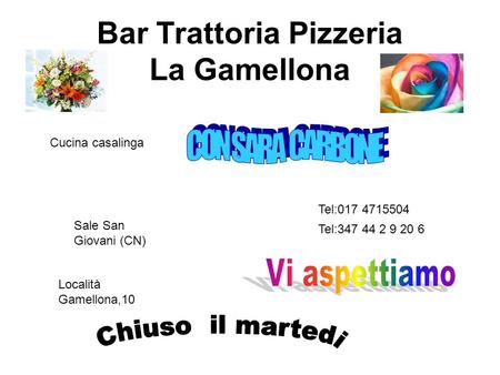 Bar Trattoria Pizzeria La Gamellona