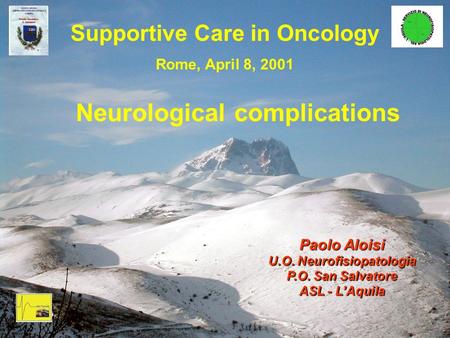 Supportive Care in Oncology