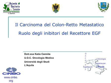 Il Carcinoma del Colon-Retto Metastatico