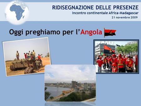 Oggi preghiamo per l’Angola