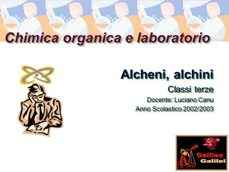 Chimica organica e laboratorio