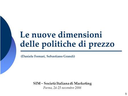 SIM – Società Italiana di Marketing