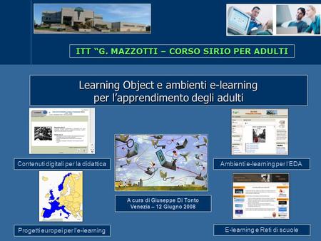 Learning Object e ambienti e-learning per l’apprendimento degli adulti