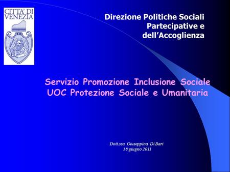 Servizio Promozione Inclusione Sociale