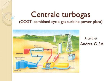 Centrale turbogas (CCGT: combined cycle gas turbine power plant)