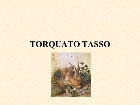TORQUATO TASSO.