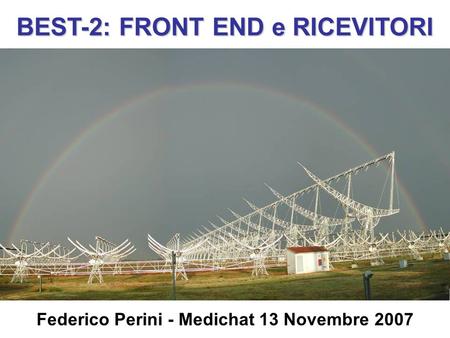 Federico Perini - Medichat 13 Novembre 2007