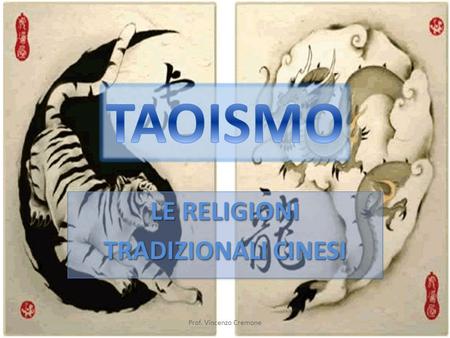 LE RELIGIONI TRADIZIONALI CINESI
