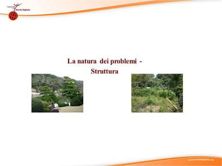 La natura dei problemi - Struttura. Suggerimenti didattici (1) Ia)) Per iniziare provate a mettervi in contatto con lo stato attuale della conoscenza.