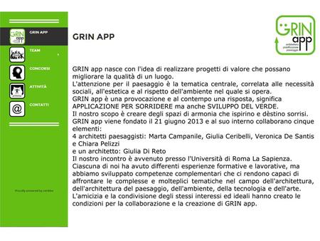Istituto Confalonieri – De Chirico, Roma “Il Giardino e gli Orti urbani” - Lezione 5 febbraio 2014 a cura delle Paesaggiste: Giulia Ceribelli.