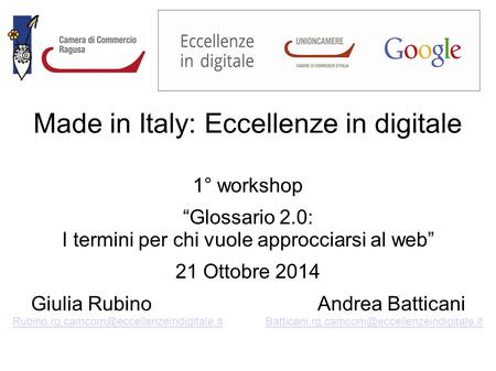 Made in Italy: Eccellenze in digitale