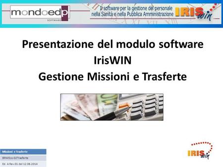 Sistema informativo IrisWIN