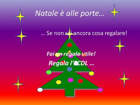 Natale è alle porte… Regala l’ECDL …