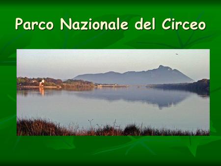 Parco Nazionale del Circeo