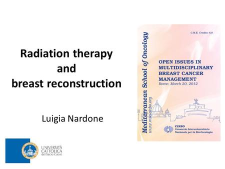 Radiation therapy and breast reconstruction