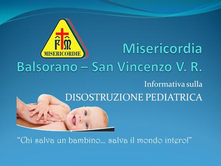 Misericordia Balsorano – San Vincenzo V. R.