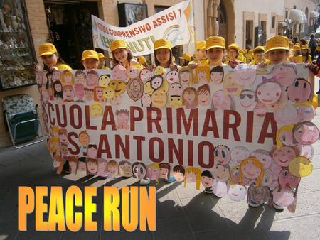 Il 21 marzo gli alunni della Scuola Primaria S. Antonio e dell’Infanzia San Paolo hanno partecipato all’evento “PEACE RUN” avvenuto in Piazza del Comune.