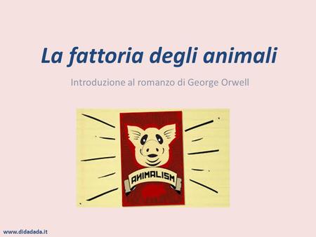 La fattoria degli animali