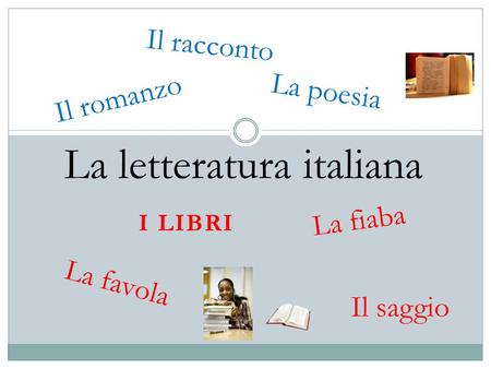 La letteratura italiana