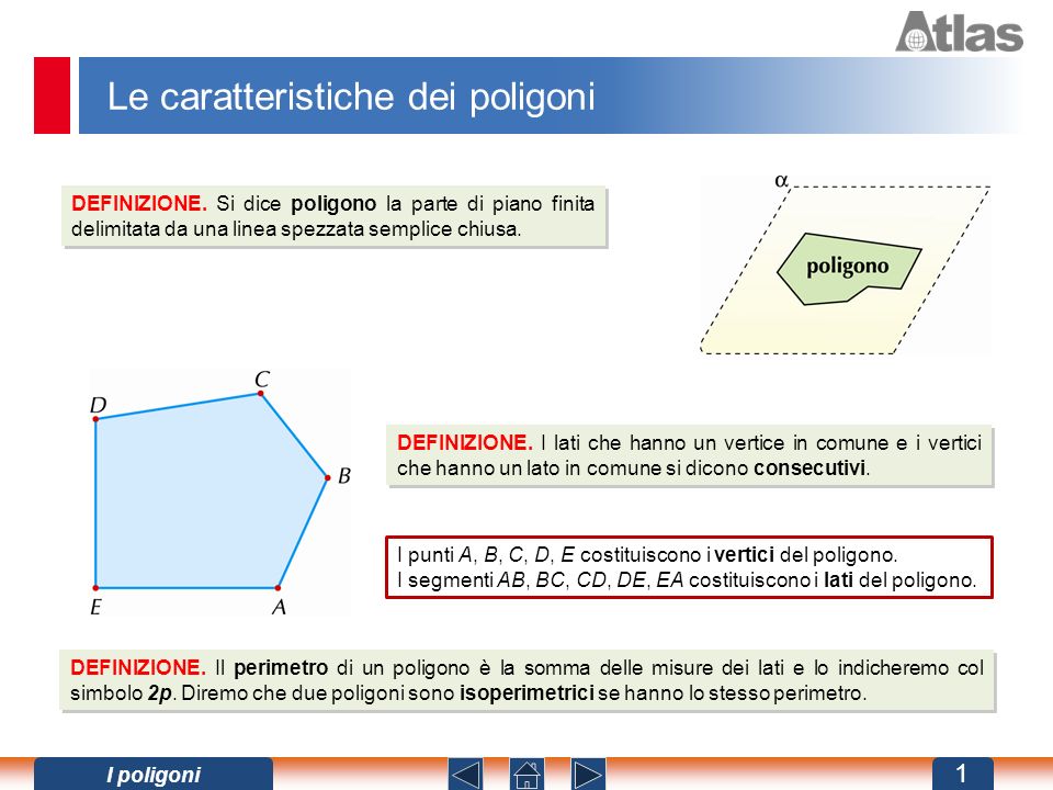 Le Caratteristiche Dei Poligoni Ppt Scaricare