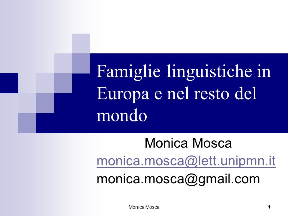 Famiglie Linguistiche In Europa E Nel Resto Del Mondo Ppt Video Online Scaricare