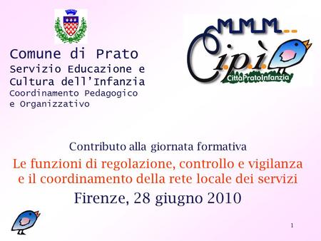 Contributo alla giornata formativa