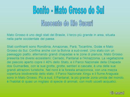 Bonito - Mato Grosso do Sul