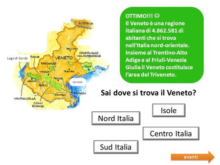 Sai dove si trova il Veneto?