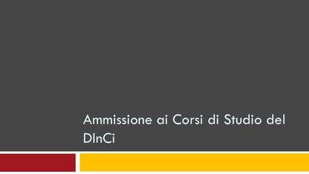Ammissione ai Corsi di Studio del DInCi. Come si accede al CdL in Ingegneria Civile?  Il CISIA è un consorzio interuniversitario che ha sede a Pisa e.