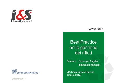 Best Practice nella gestione dei rifiuti