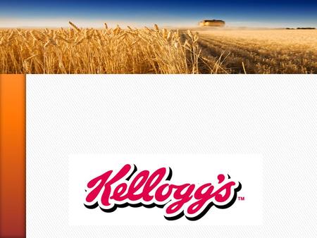 1. » 1906→ W.K. KELLOGG fonda the Battle Creek Toasted Corn, futura Kellogg Company; » 1914→ i Kellogg da New York arrivano in Canada, a seguire in Australia.