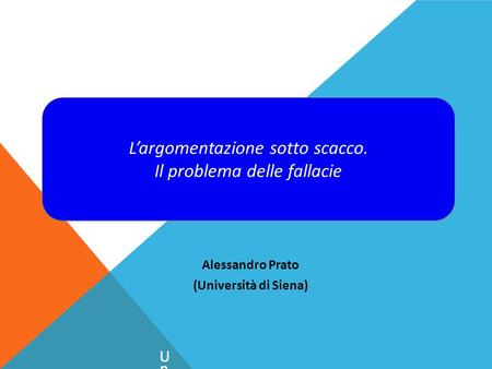 L’argomentazione sotto scacco. Il problema delle fallacie