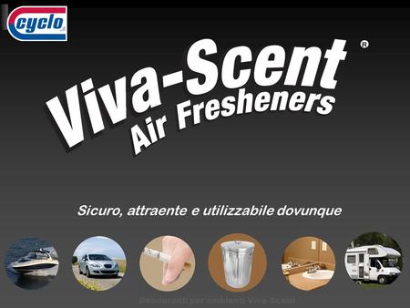 Sicuro, attraente e utilizzabile dovunque Deodoranti per ambienti Viva-Scent.