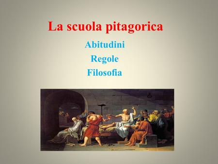 Abitudini Regole Filosofia