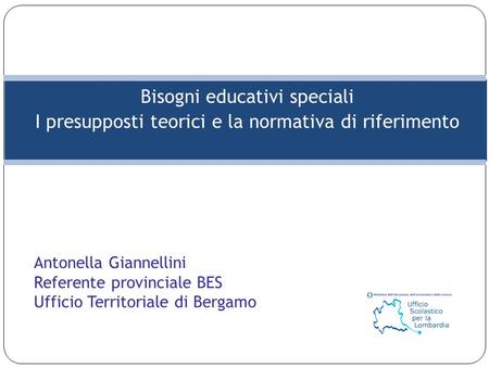 Bisogni educativi speciali