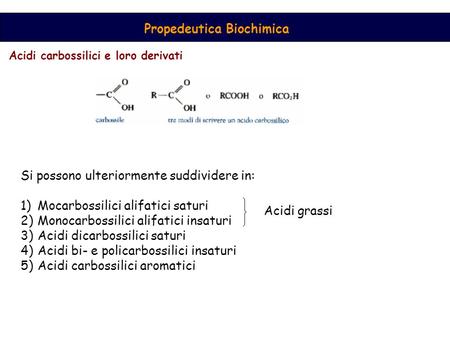 Propedeutica Biochimica