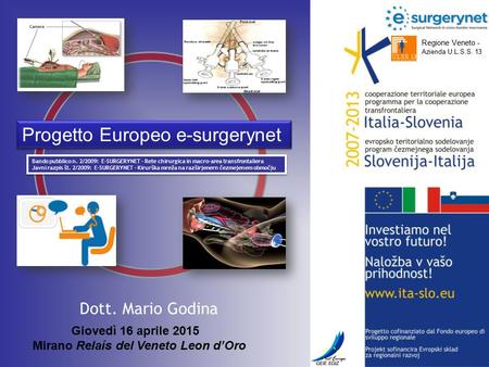 Progetto Europeo e-surgerynet