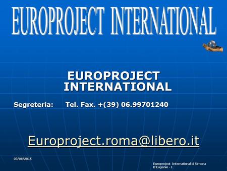 EUROPROJECT INTERNATIONAL