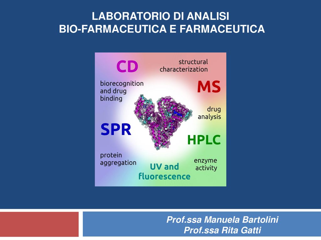 LABORATORIO DI ANALISI BIO-FARMACEUTICA E FARMACEUTICA - ppt scaricare