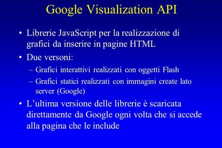 Google Visualization API