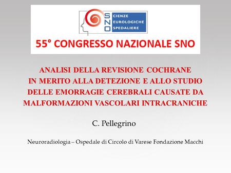 ANALISI DELLA REVISIONE COCHRANE