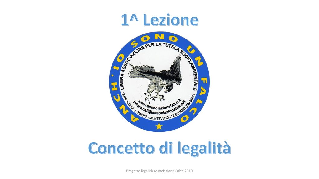 Progetto Legalita Associazione Falco Ppt Scaricare