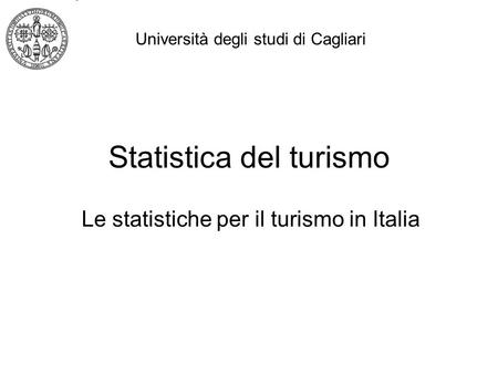 Statistica del turismo