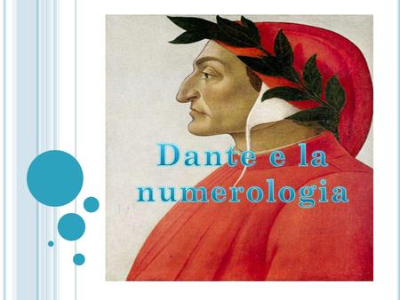 Dante e la numerologia.